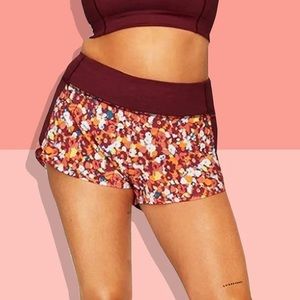 outdoor voices hudson shorts paprika blooms xs
